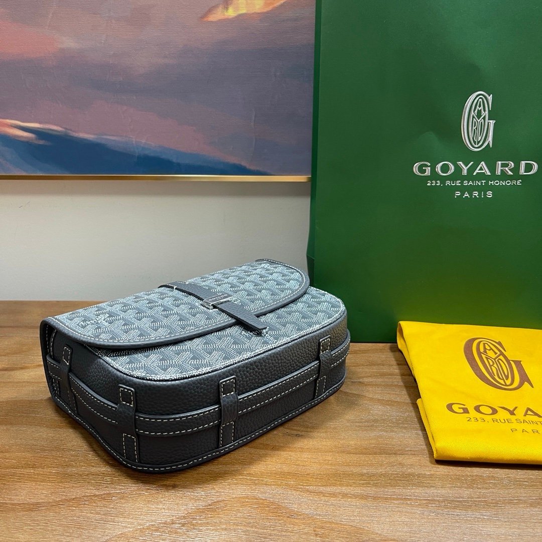 Goyard Belvedere PM Messenger Bag Grey - Afbeelding 5