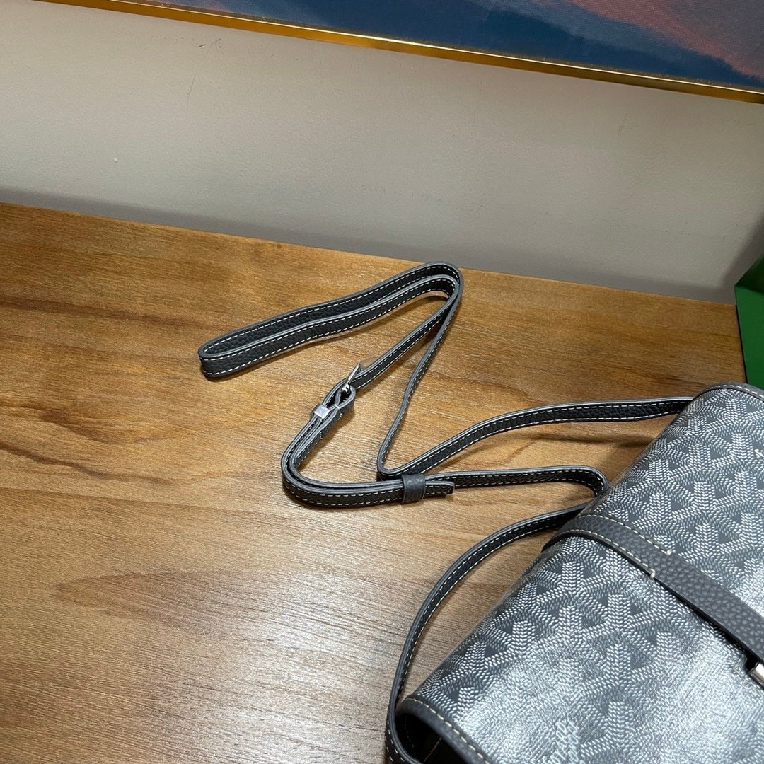 Goyard Belvedere PM Messenger Bag Grey - Afbeelding 6