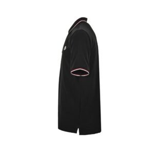 Alternative view of Moncler Regular Fit Polo Pique Cotton Black