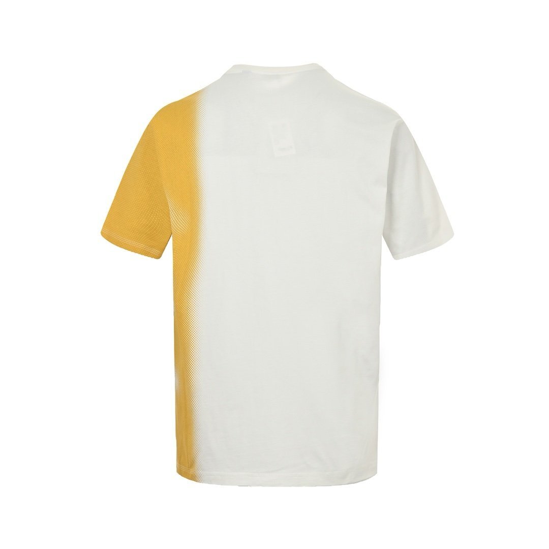 Burberry EKD Two-Tone Cotton Shirt White - Afbeelding 3