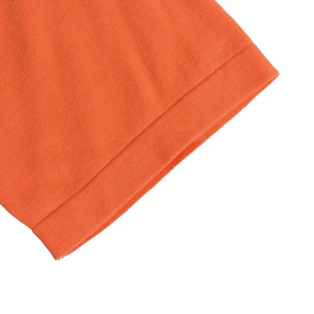 Louis Vuitton Short Sleeved Cotton Crew Neck Orange - Afbeelding 6