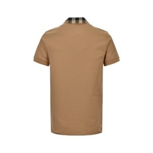 Alternative view of Burberry Cody Check Polo Shirt Brown