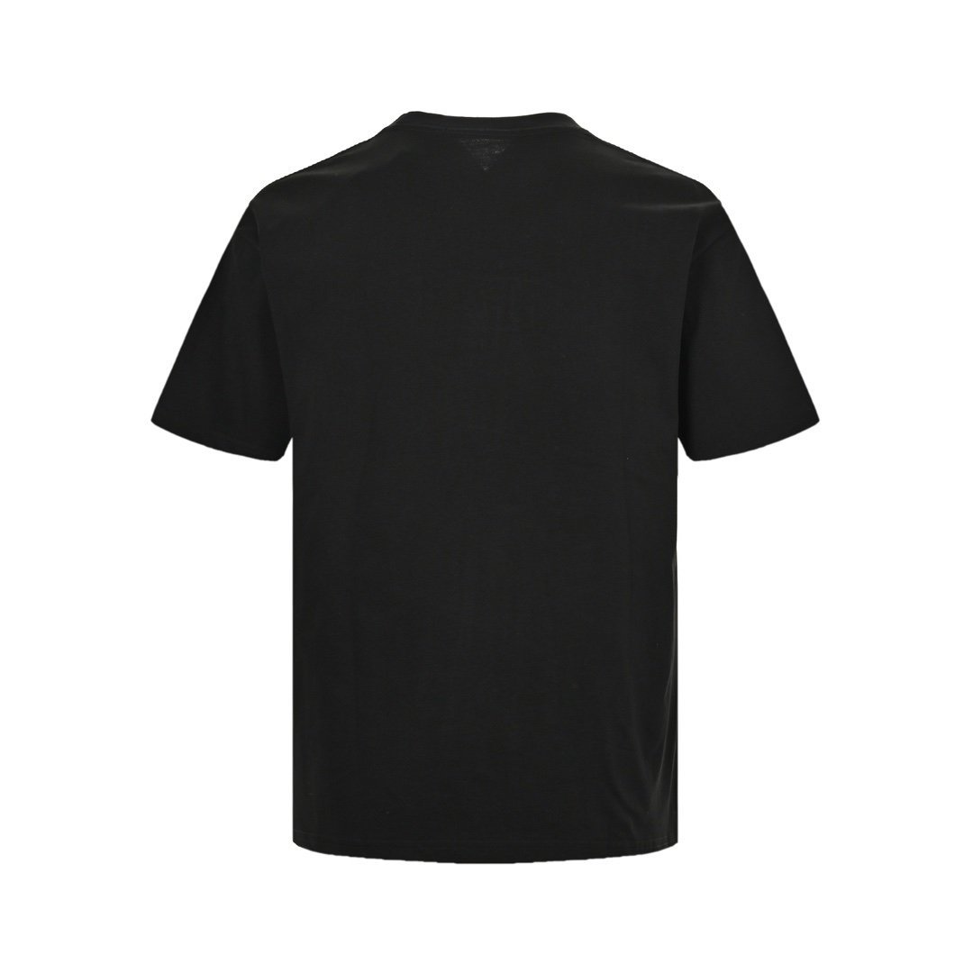 Givenchy White Logo Patch Black T-Shirt - Afbeelding 2