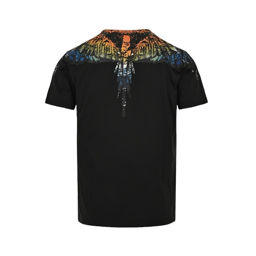Marcelo Burlon Lunar Wings Black T-Shirt - Afbeelding 3