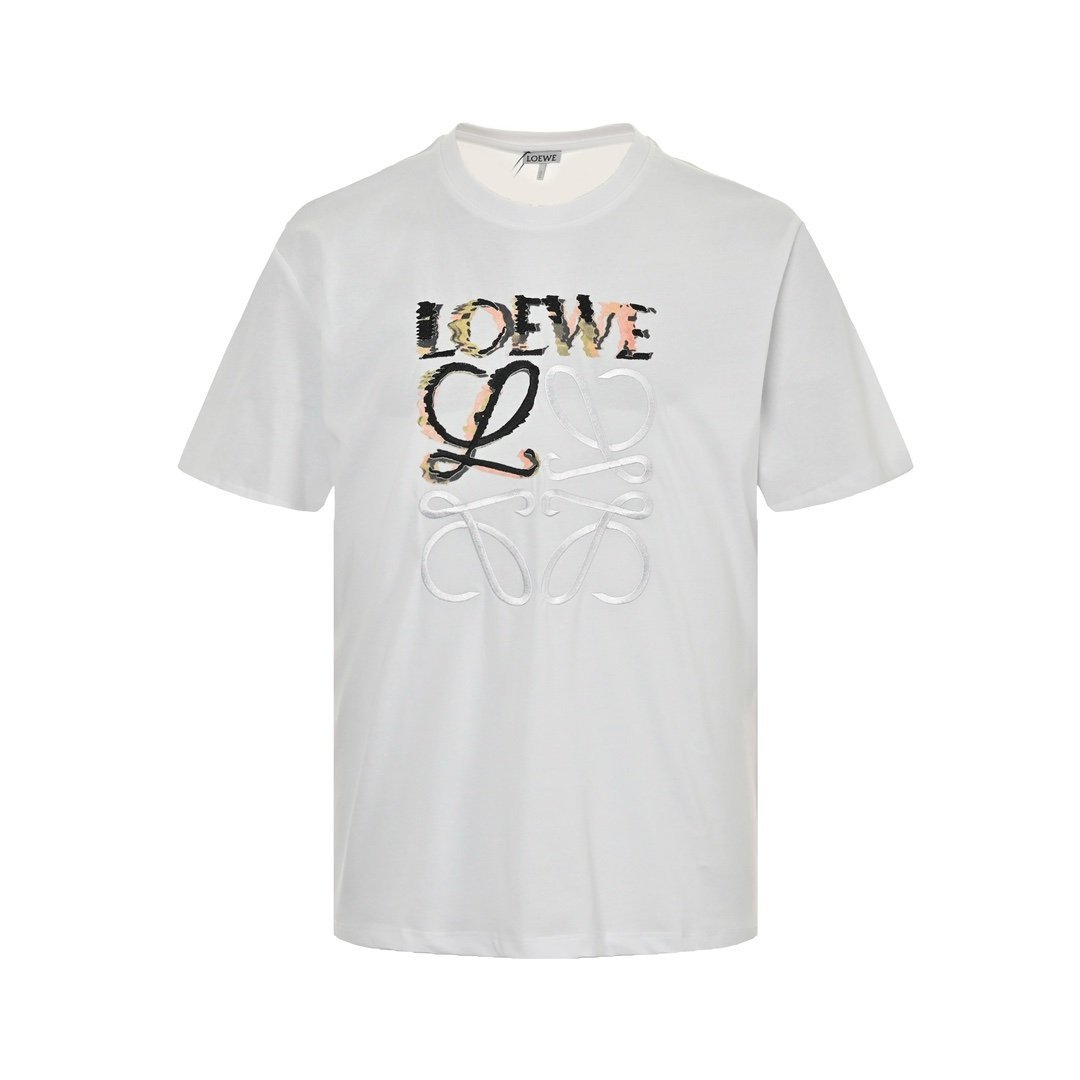Loewe White/Multicolor T-Shirt