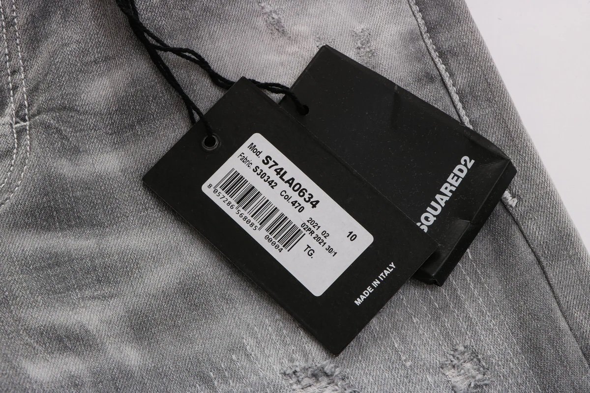 Dsquared D2 Jeans Grey #16A - Afbeelding 4
