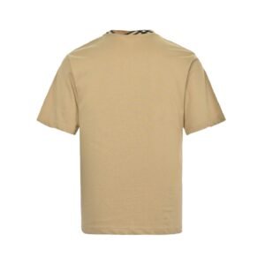 Alternative view of Burberry Trim Cotton T-Shirt In Beige