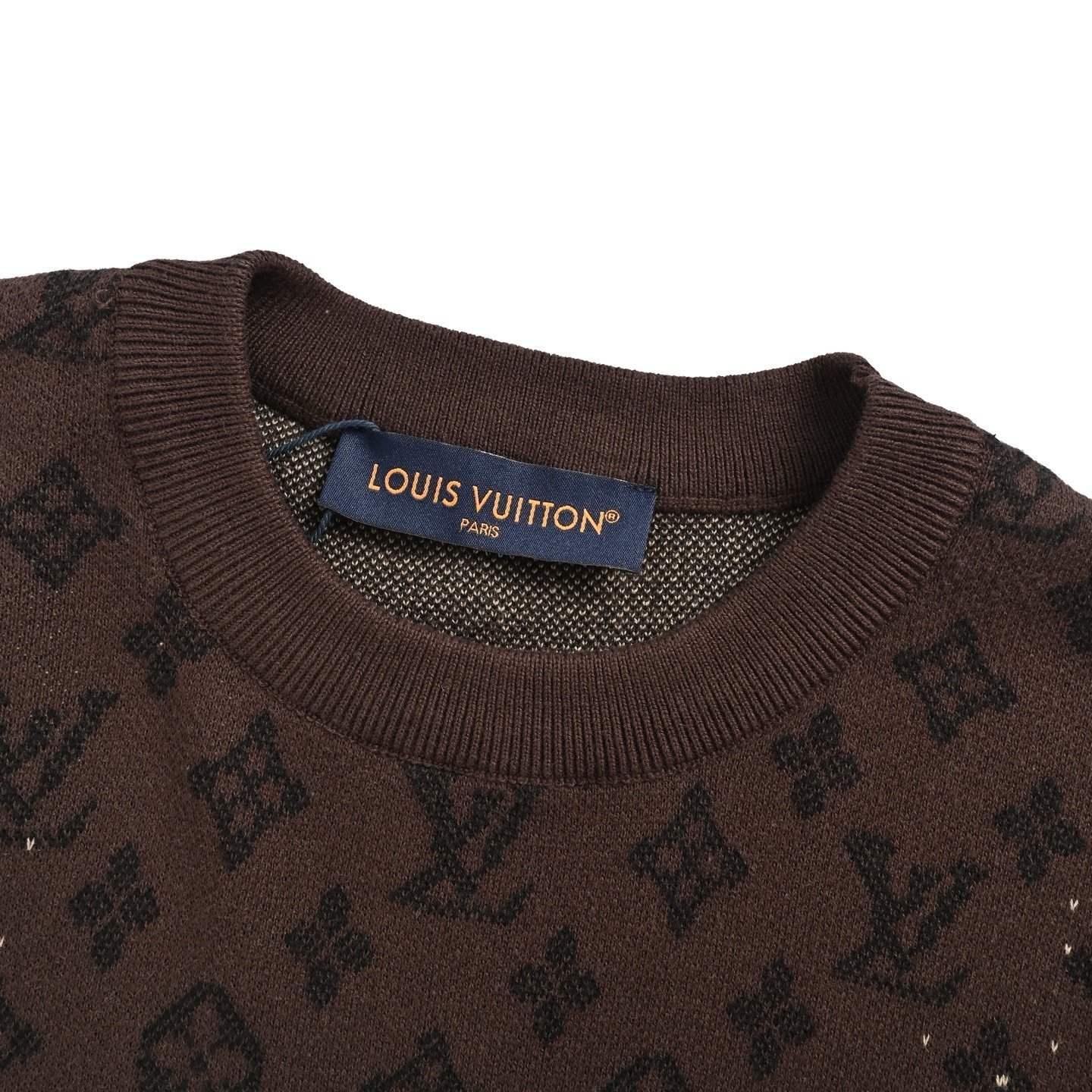 Louis Vuitton Jacquard Short-Sleeved Monogram Crewneck - Afbeelding 2