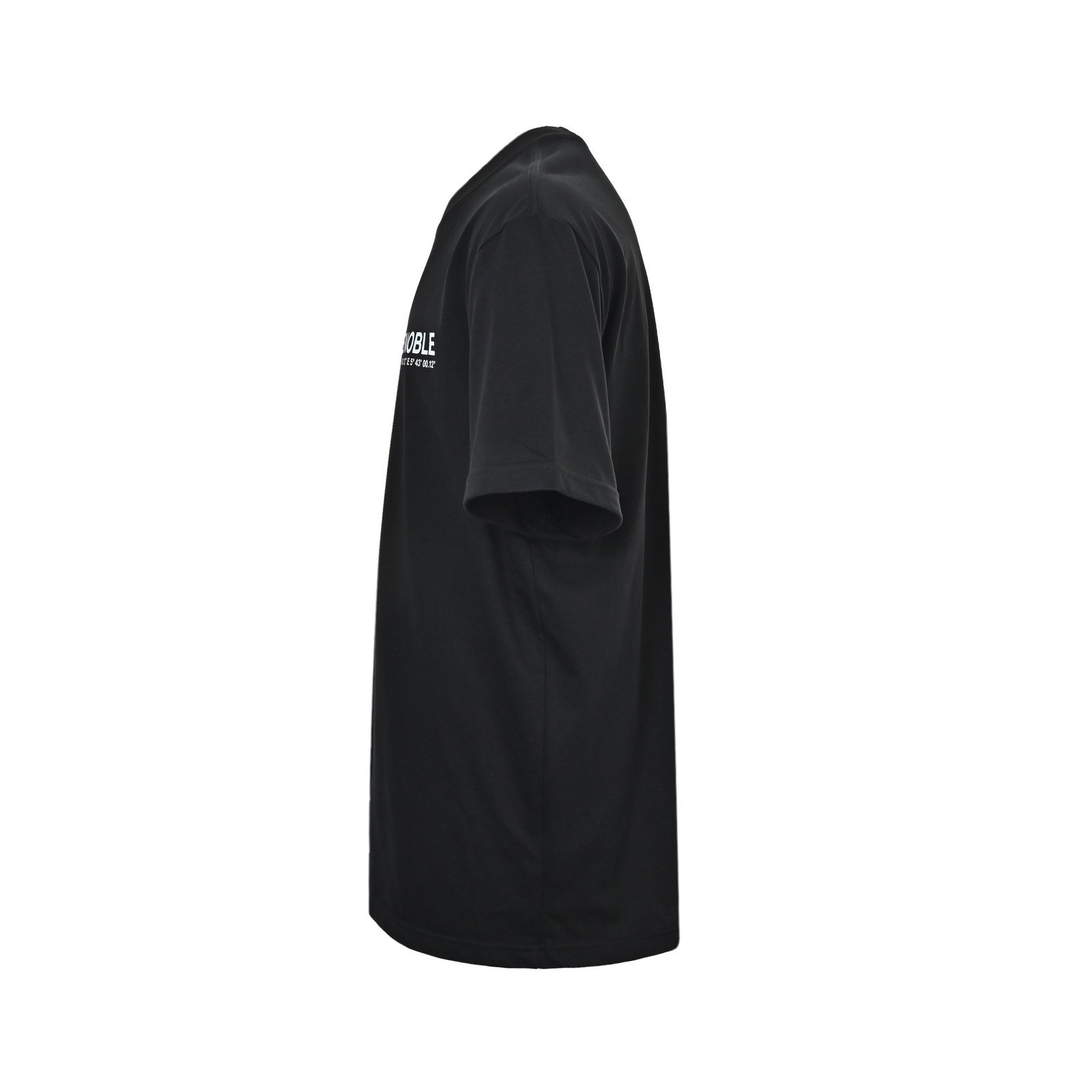 Moncler Logo Cotton T-Shirt In Black - Afbeelding 2