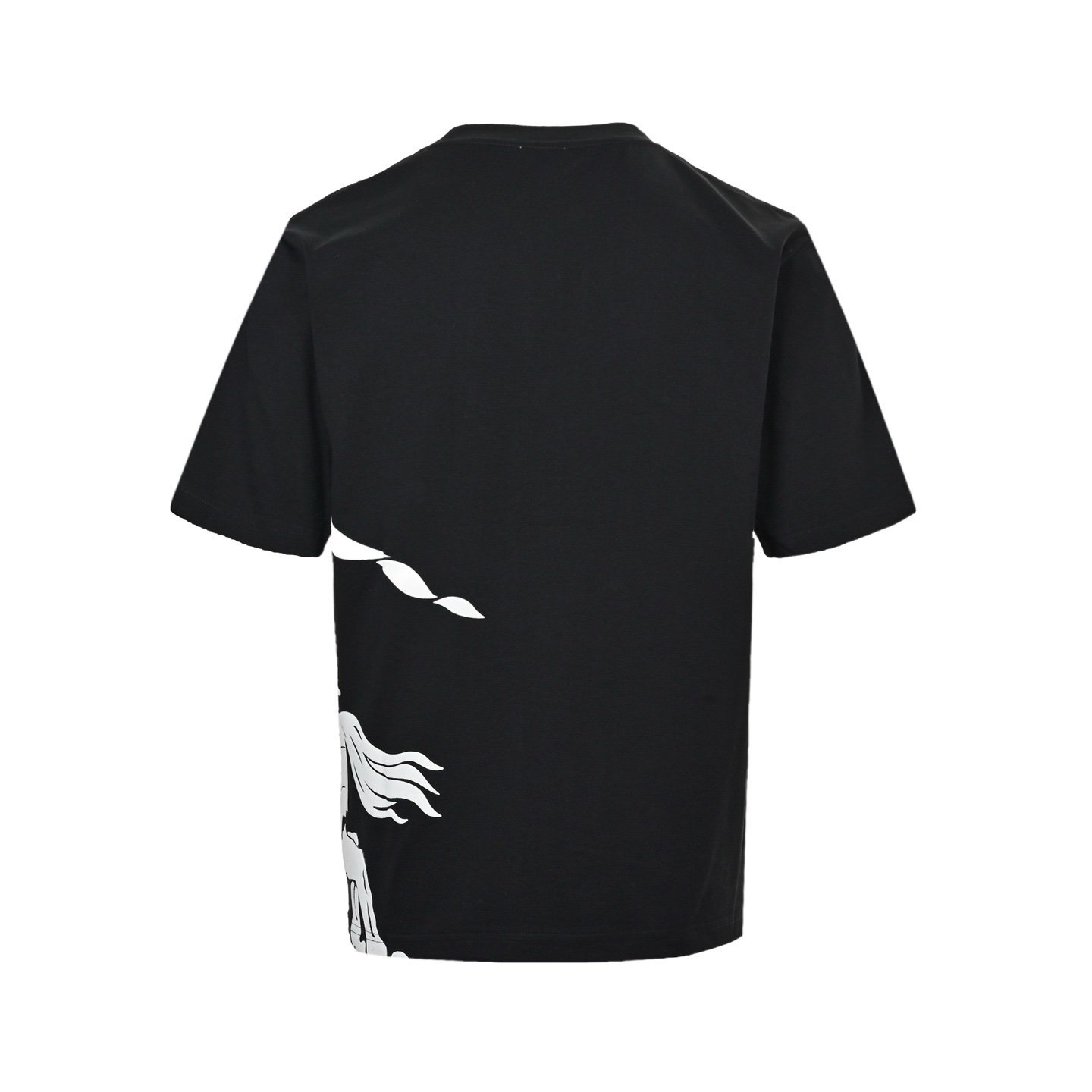 Burberry EKD Logo Cotton T-Shirt Black White - Afbeelding 3