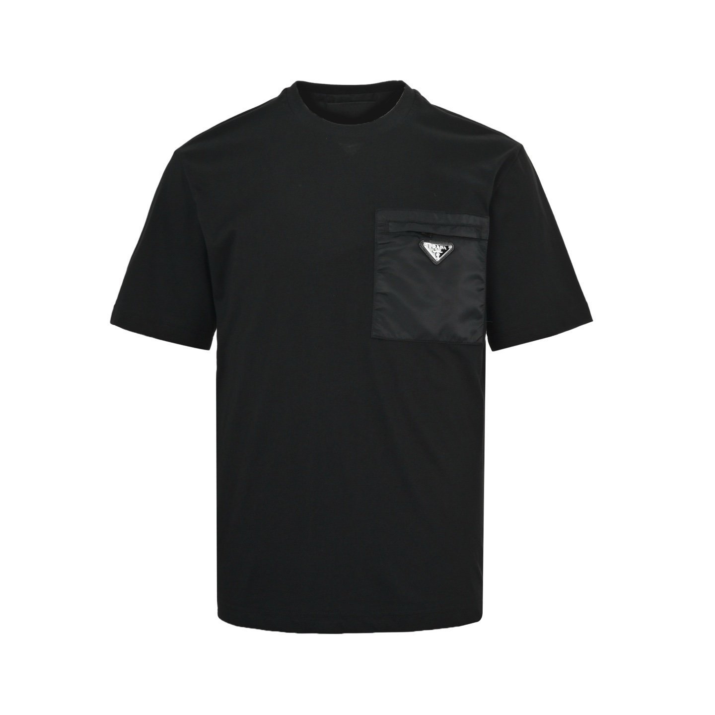 Prada Pocket Logo T-Shirt In Black