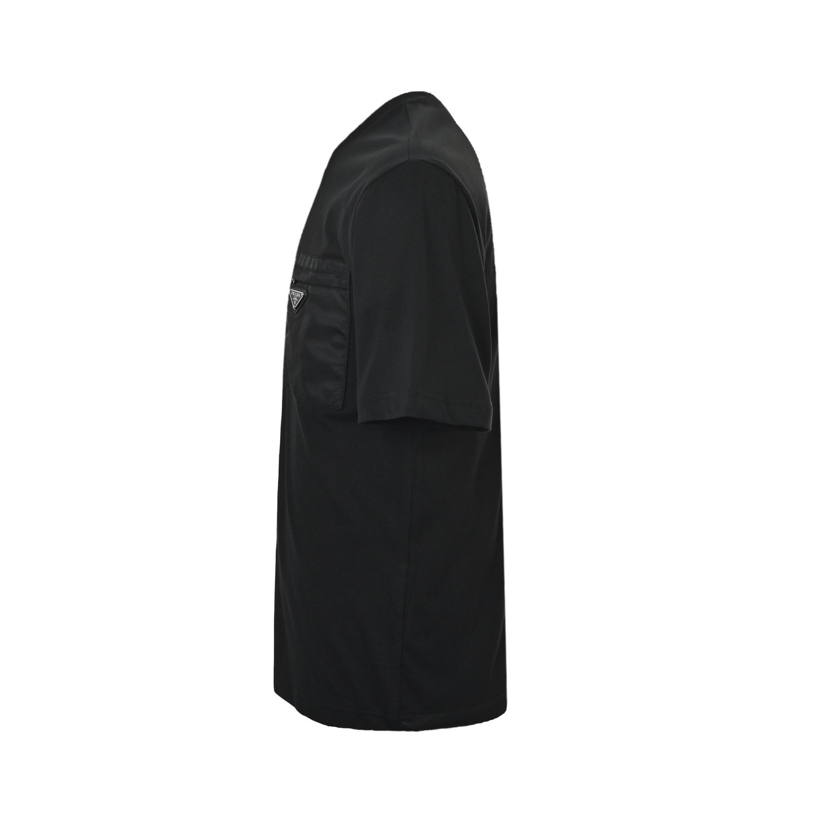 Prada Pocket Logo T-Shirt In Black - Afbeelding 2