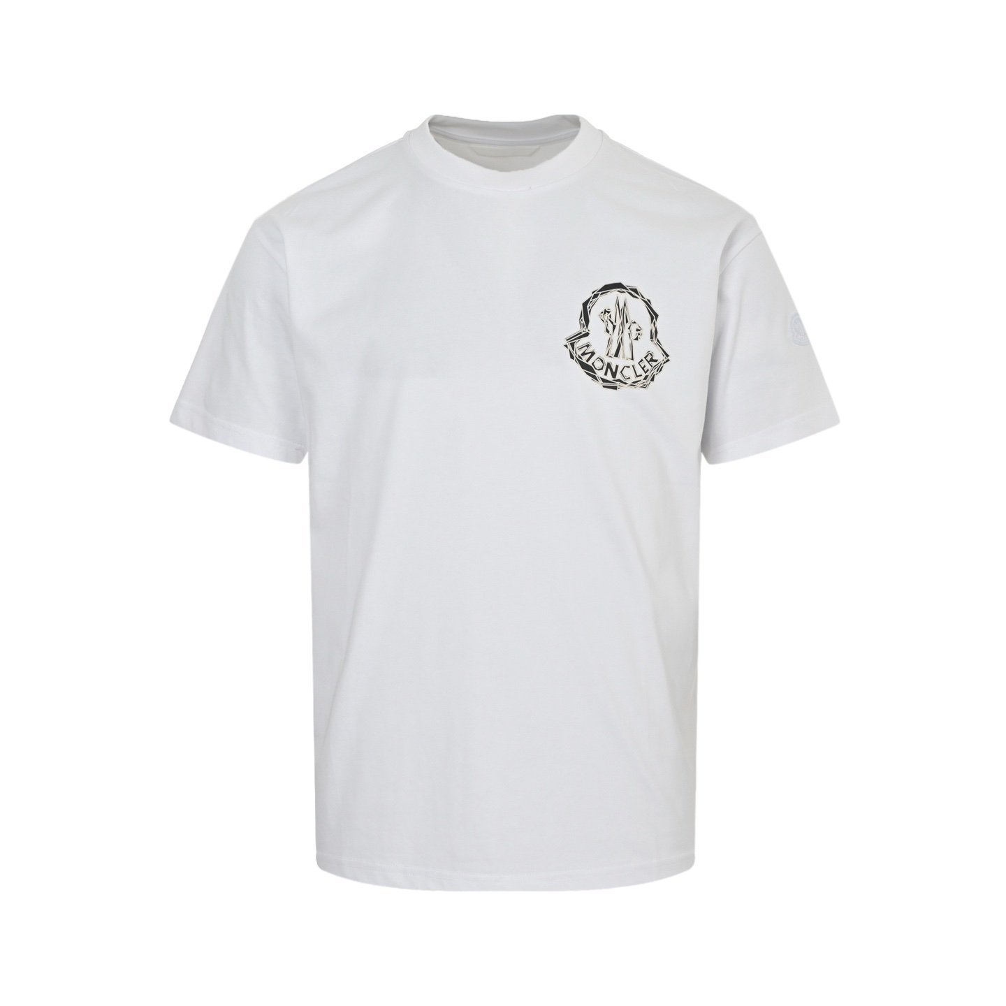 Moncler White Archivio Creativo T-Shirt