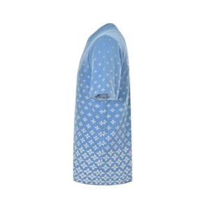 Alternative view of Louis Vuitton Knitted Cotton T-Shirt Blue