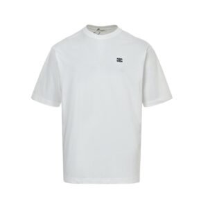 Celine Logo Print T-Shirt In White