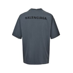 Alternative view of Balenciaga Cotton Logo-print T-Shirt Grey