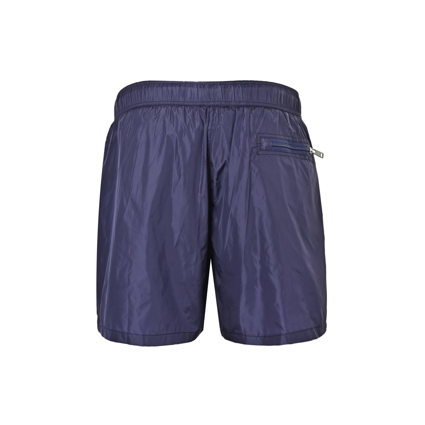 Prada Middle Logo Swim Shorts In Navy - Afbeelding 3