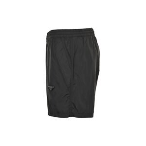 Alternative view of Prada Logo Black Swim Shorts