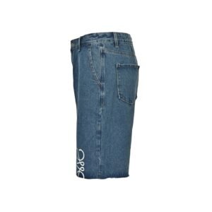 Alternative view of Loewe Anagram Denim Shorts In Blue