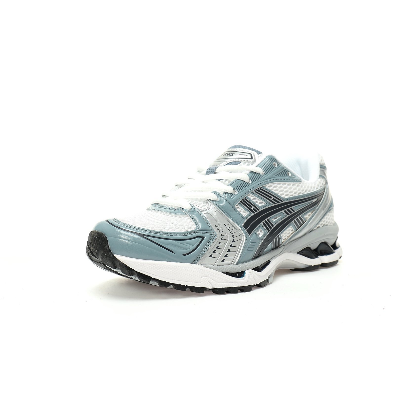 Asics Gel-Kayano 14 White Fjord Grey - Afbeelding 2