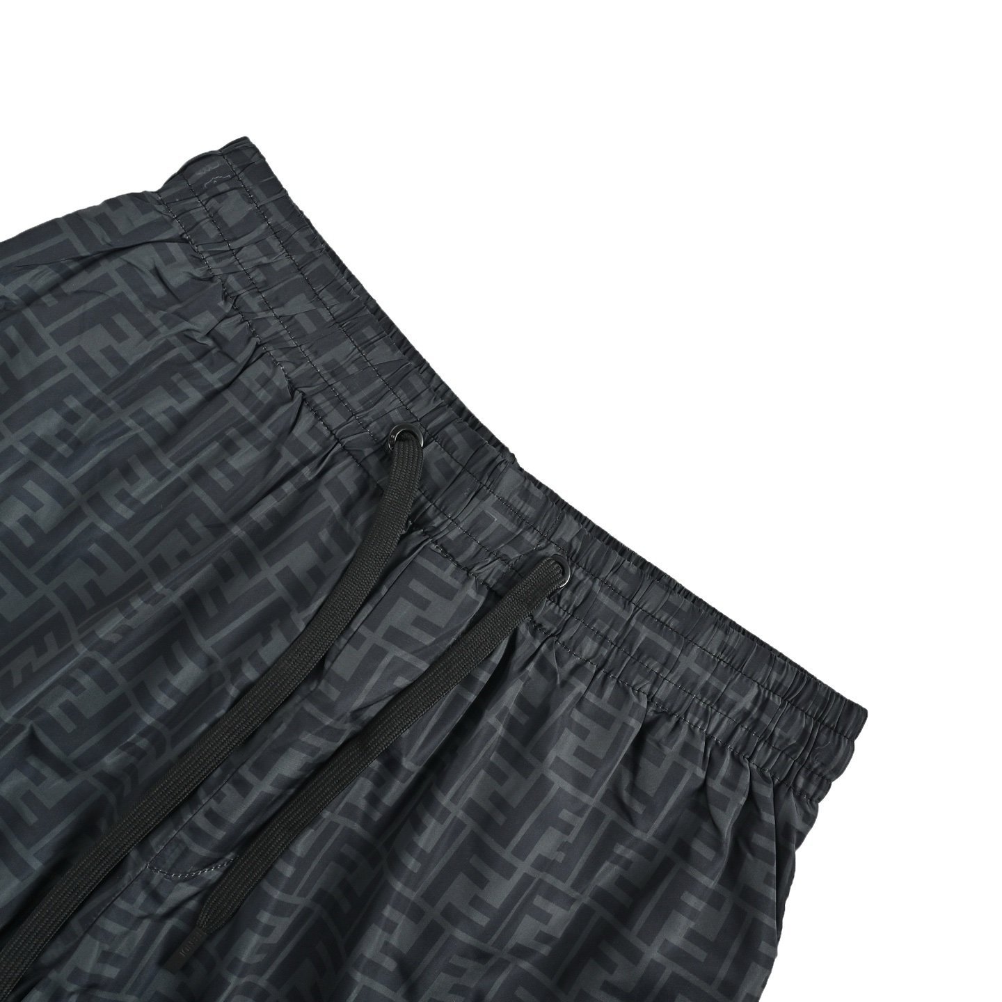 Fendi FF Logo Swim Shorts In Black - Afbeelding 4