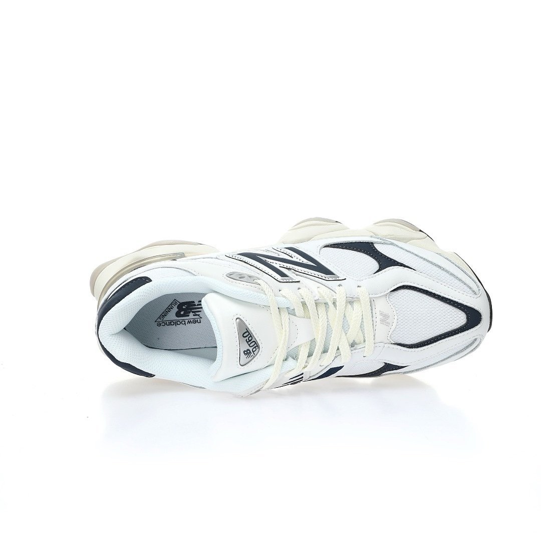 New Balance 9060 White Navy - Afbeelding 4