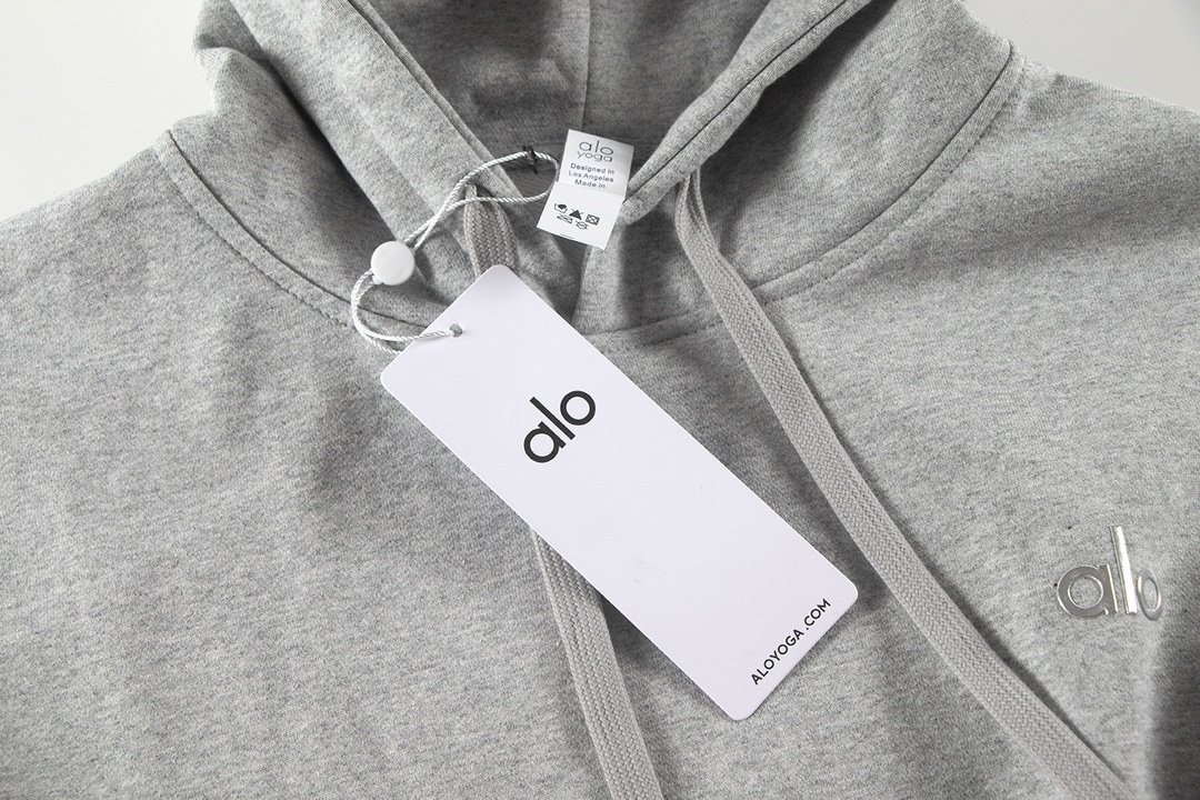 Alo Yoga Accolade Cotton-Blend Tracksuit Grey - Afbeelding 5