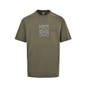 Loewe Anagram T-Shirt In Green
