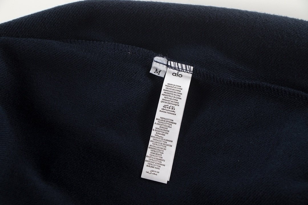 Alo Yoga Accolade Cotton-Blend Tracksuit Navy - Afbeelding 8