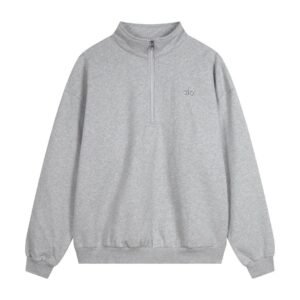 Alternative view of Alo Yoga 1/4 Zip Tracksuit Grey