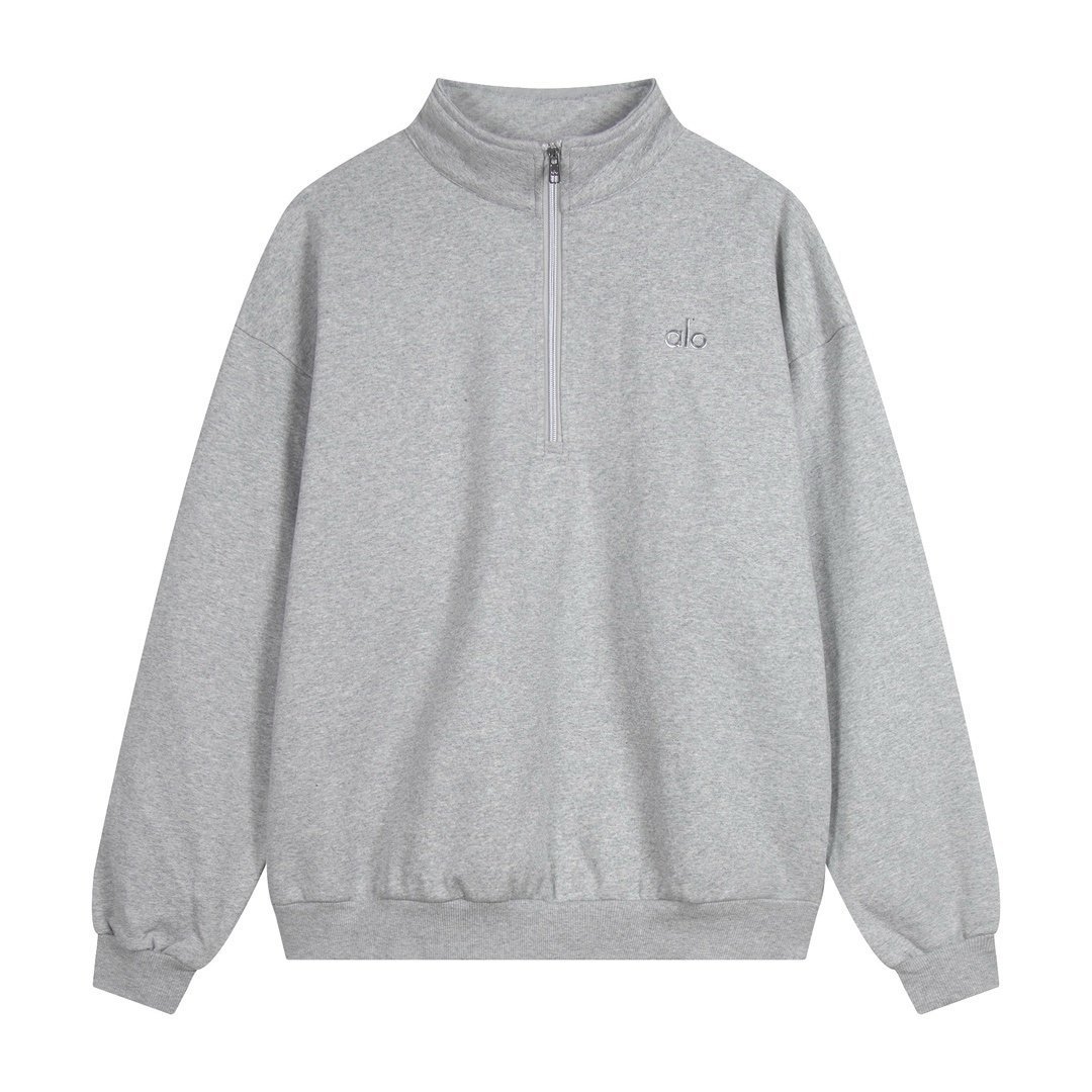 Alo Yoga 1/4 Zip Tracksuit Grey - Afbeelding 2