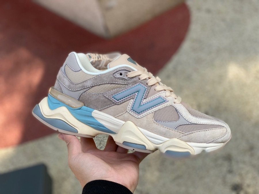 New Balance 9060 Ivory Cream Pink Sand - Afbeelding 2