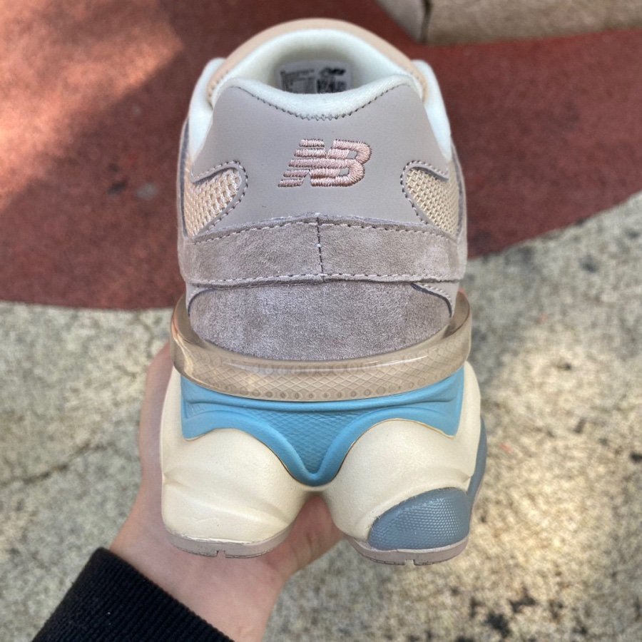 New Balance 9060 Ivory Cream Pink Sand - Afbeelding 6