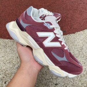 Alternative view of New Balance 9060 Washed Burgundy