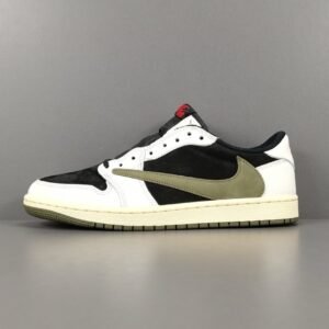 Alternative view of Jordan 1 Retro Low OG SP
Travis Scott Olive