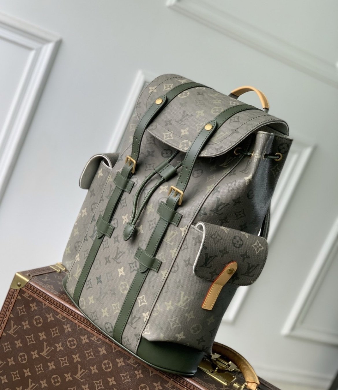 Louis Vuitton Christopher MM Damier Graphite Canvas Backpack - Afbeelding 3