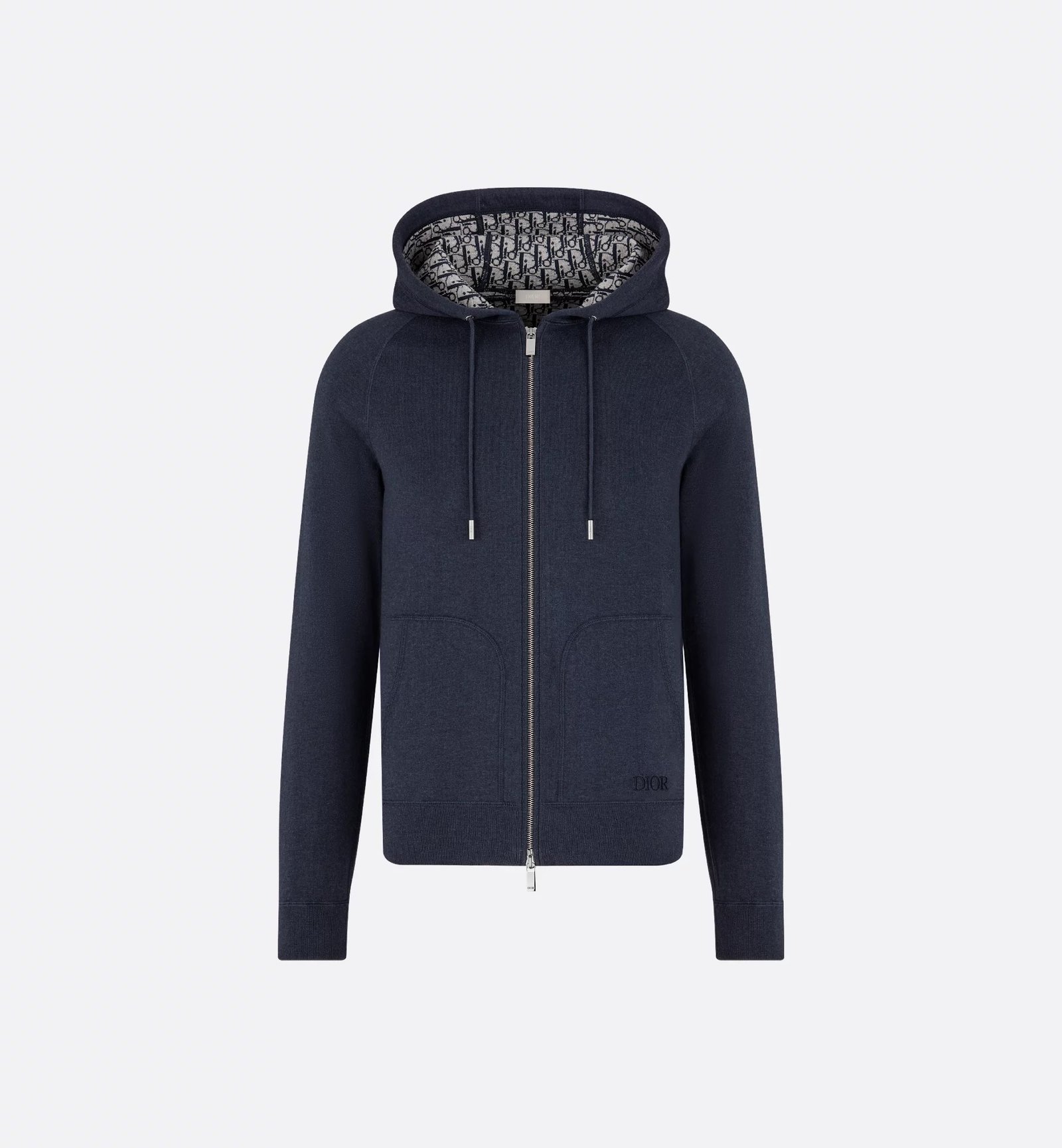 Dior Icon Jacquard Tracksuit Cashmere & Wool Navy Blue - Afbeelding 2