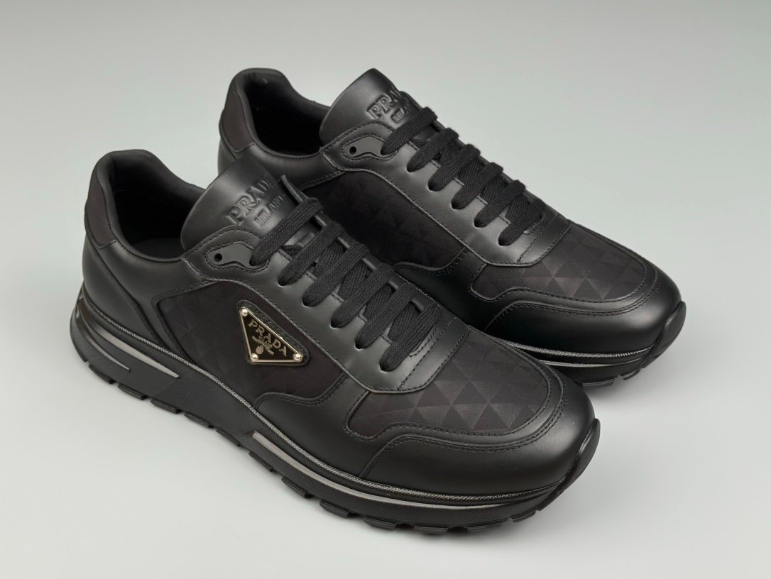 Prada Prax 01 Re-Nylon Black Triangle Monogram - Afbeelding 2