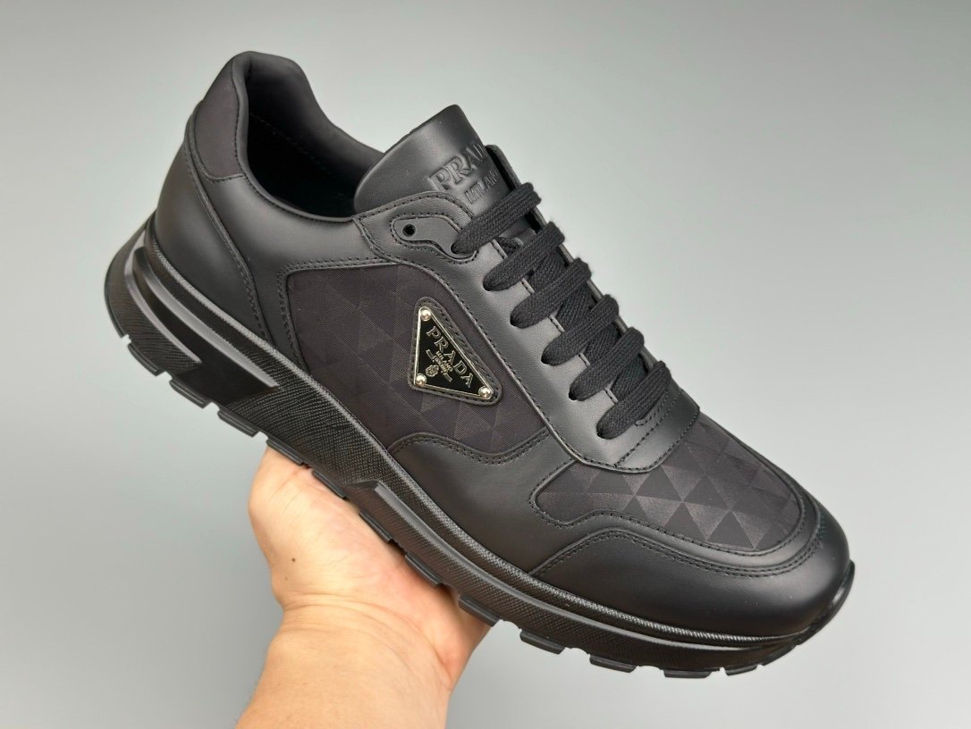Prada Prax 01 Re-Nylon Black Triangle Monogram - Afbeelding 6