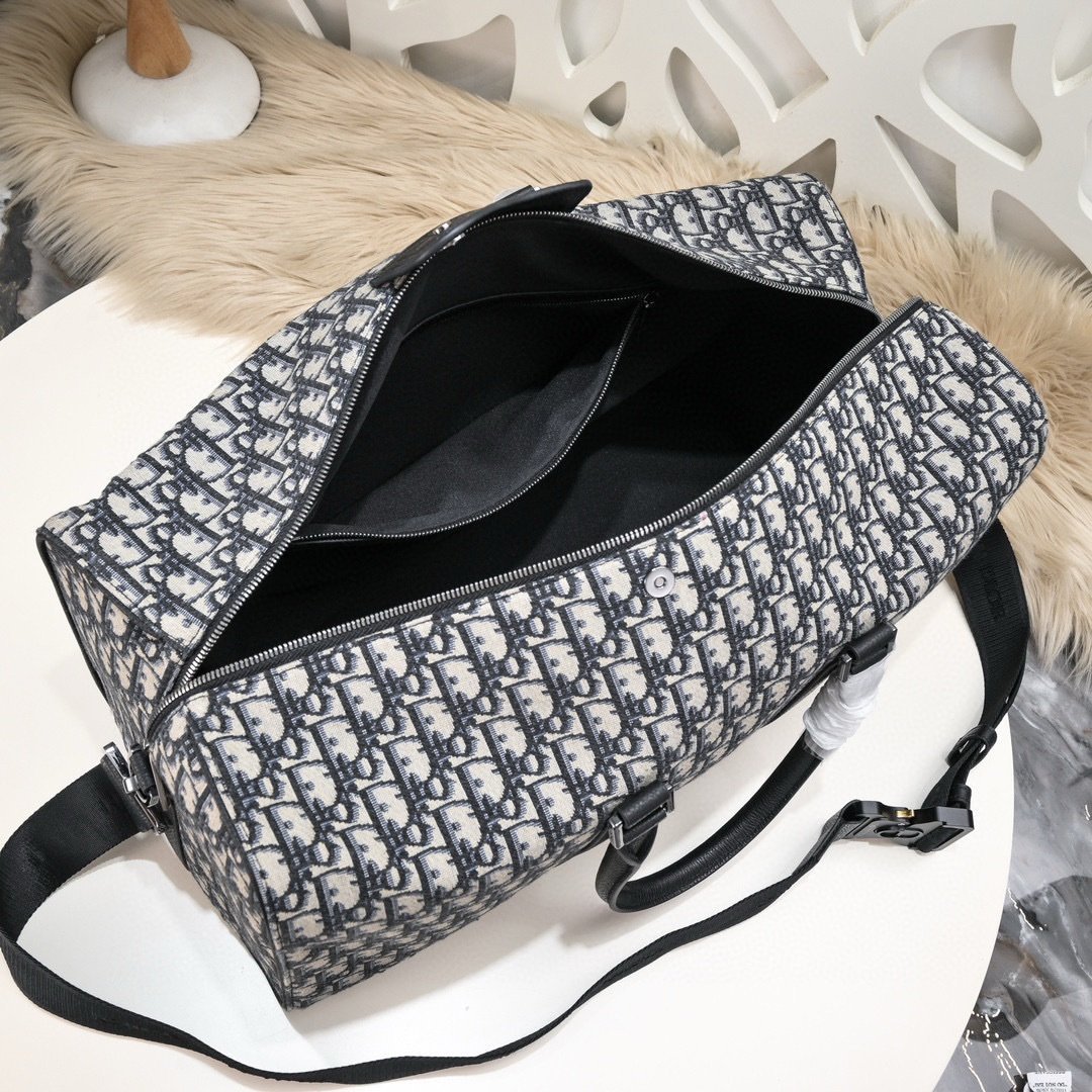 Dior Lingot 50 Onlique Duffle Bag - Afbeelding 4