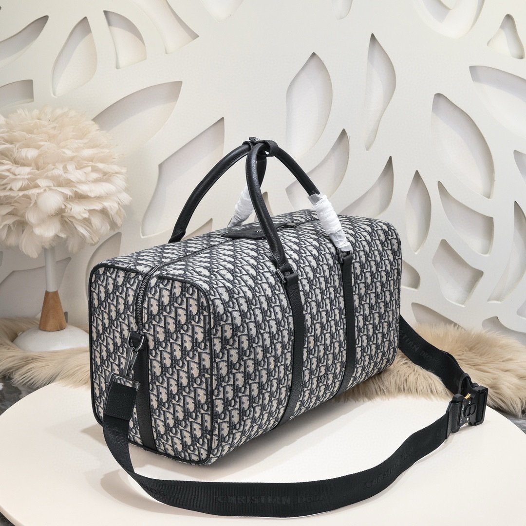 Dior Lingot 50 Onlique Duffle Bag - Afbeelding 5