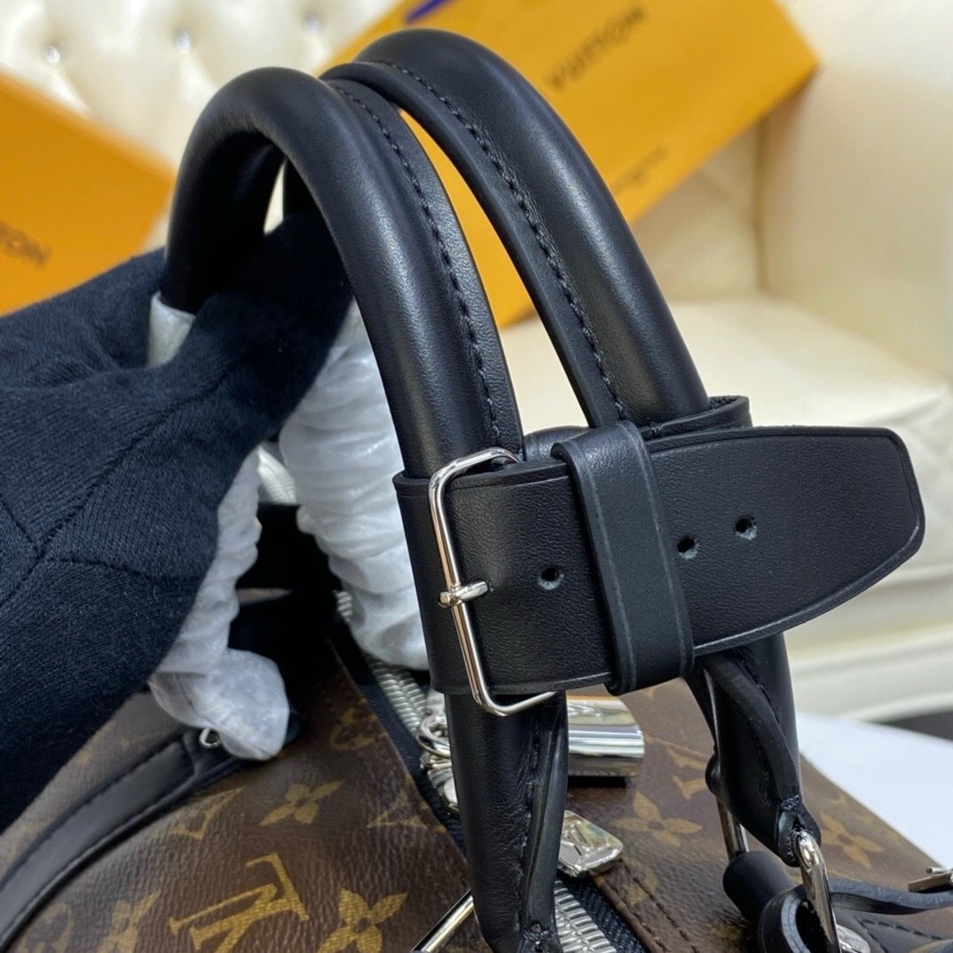 Louis Vuitton Keepall Bandouliére 44 Monogram Macassar - Afbeelding 7