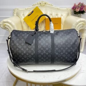 Alternative view of Louis Vuitton Keepall Bandouliére 55 Monogram Eclipse