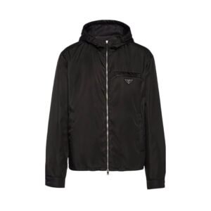 Prada Black Re-Nylon Windbreaker