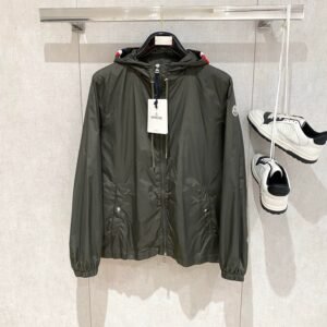 Alternative view of Moncler Grimpeurs Windbreaker Jacket In Green