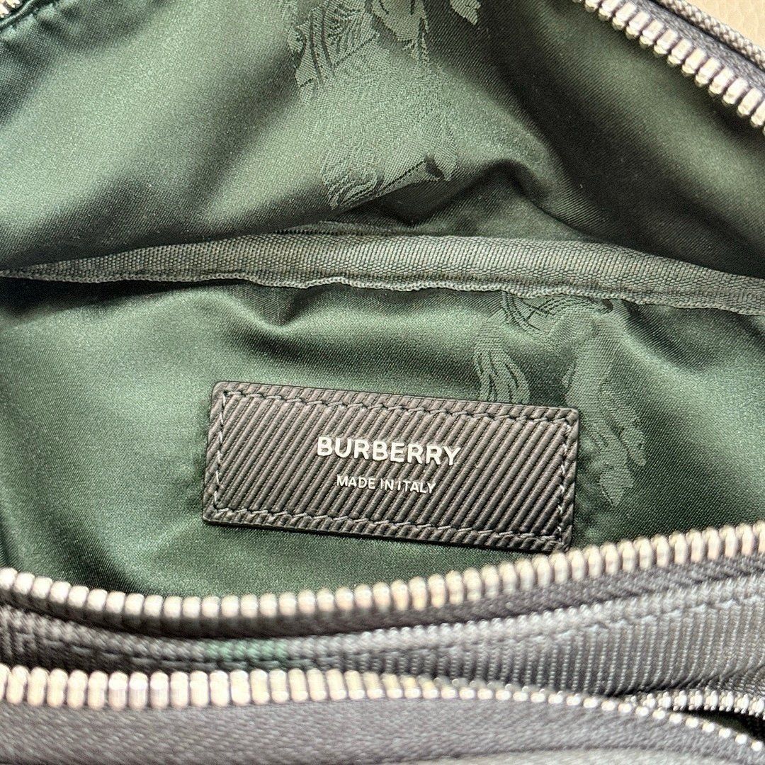 Burberry Grid Belt Bag Charcoal Grey - Afbeelding 8