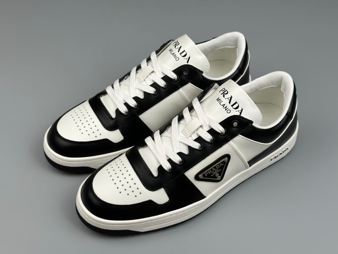 Prada Downtown Low Top White Black - Afbeelding 3