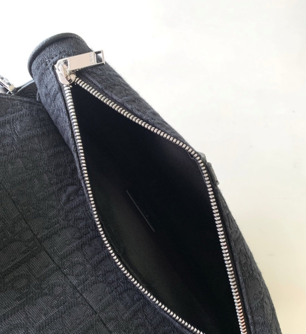 Dior Oblique Jacquard Canvas Black Crossbody Bag - Afbeelding 6