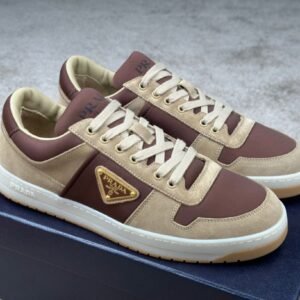 Alternative view of Prada Downtown Beige Suede & Re-Nylon