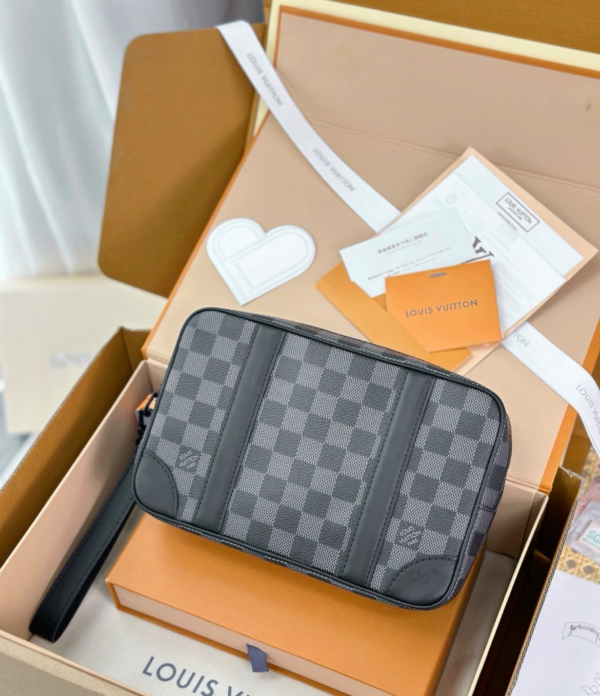 Louis Vuitton Monogram Kasai Clutch Bag - Afbeelding 8